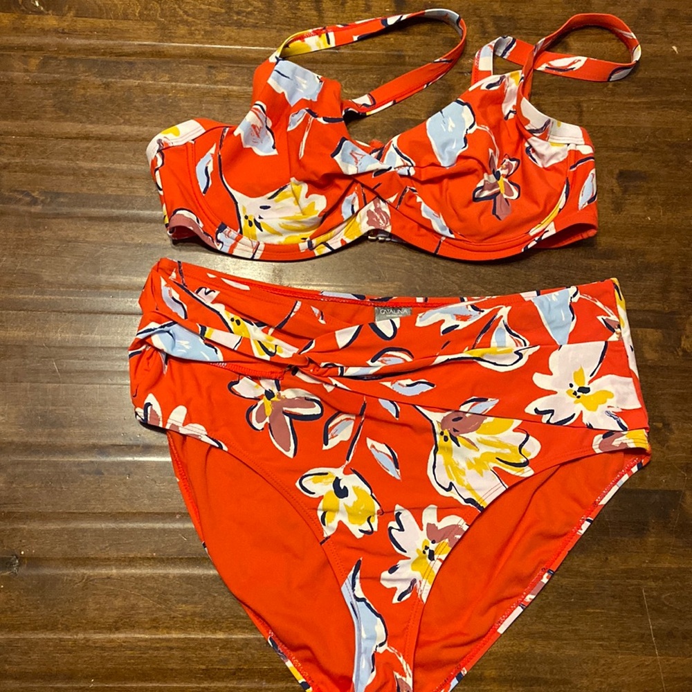 Catalina Twist Front Two Piece Bikini